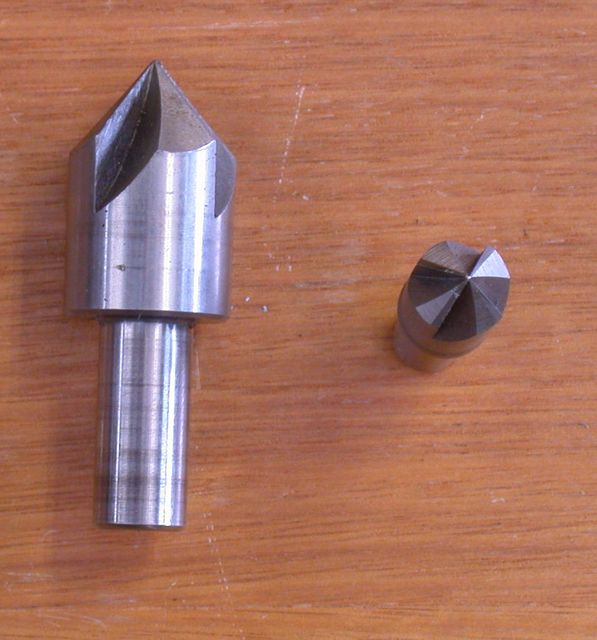 Four-flute countersink tool
